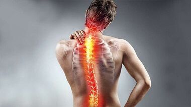 Symptômes de douleur au dos
